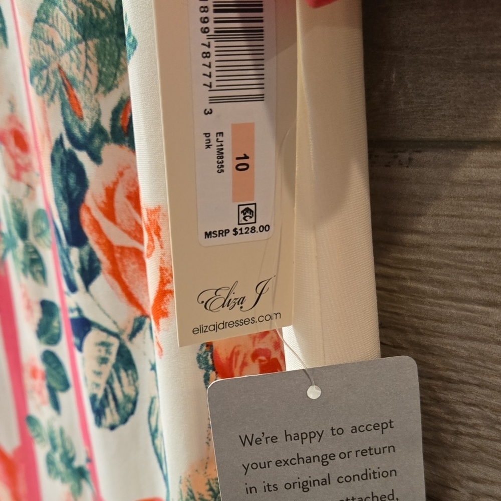Eliza J (NORDSTROM)Floral Multicolor Dress - Picture 3 of 11
